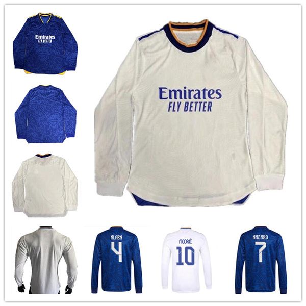 21 22 player version modric long sleeve soccer jersey 2021 hazard asensio marcelo shirt camavinga casemiro rodrygo valverde football uniform, Black
21 22 player version modric long sleeve soccer jersey 2021 hazard asensio marcelo shirt camavinga casemiro rodrygo valverde football uniform, Black
