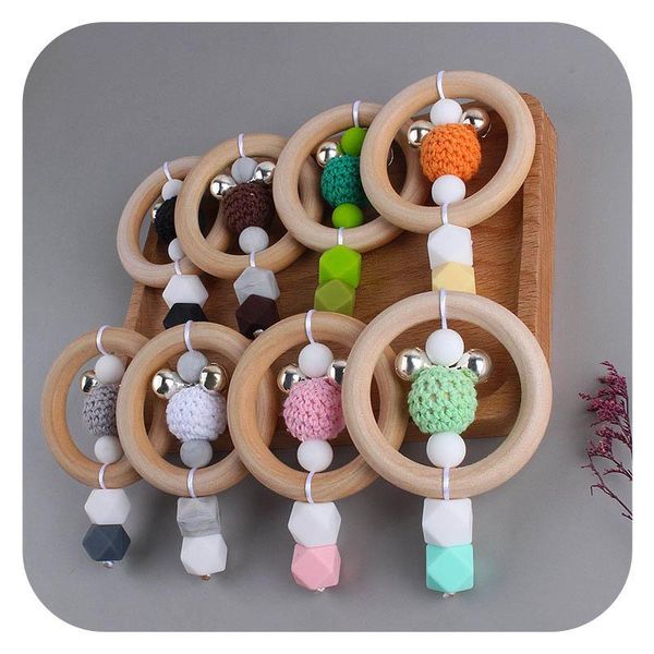 new diy handmade natural wooden crochet baby teether infant ring teethers silicone teething beads infant chew toys shower play chew
new diy handmade natural wooden crochet baby teether infant ring teethers silicone teething beads infant chew toys shower play chew