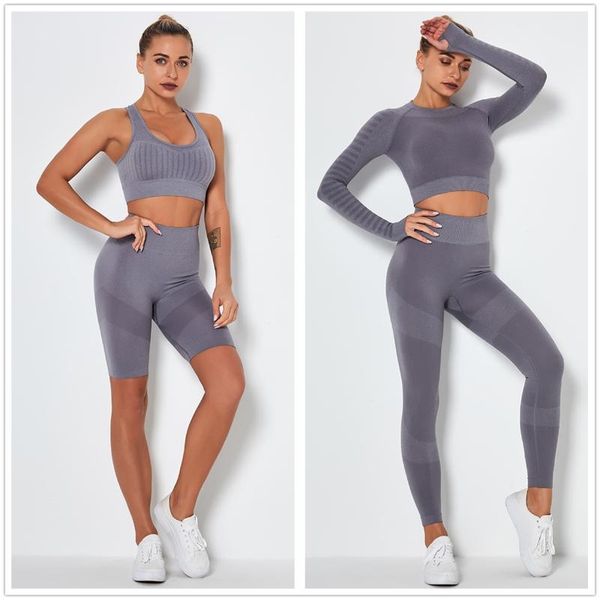 yoga outfits 2/4 pieces seamless women set workout sportswear gym clothing fitness crop high waist leggings sport suits 2004, White;red
yoga outfits 2/4 pieces seamless women set workout sportswear gym clothing fitness crop high waist leggings sport suits 2004, White;red