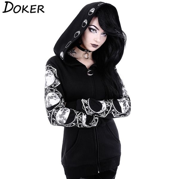 5xl gothic punk women print long sleeve hoodies sweatshirts casual zipper jacket hooded female autumn winter black hoodies.
5xl gothic punk women print long sleeve hoodies sweatshirts casual zipper jacket hooded female autumn winter black hoodies.