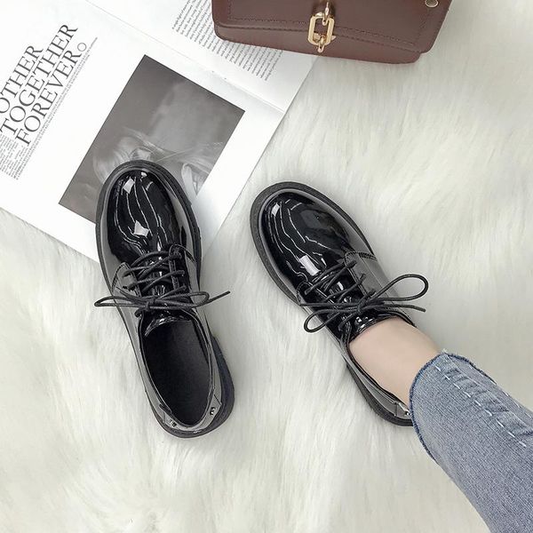 shoes woman 2020 round toe platform black flats modis all-match female footwear oxfords british style new summer creepers
shoes woman 2020 round toe platform black flats modis all-match female footwear oxfords british style new summer creepers