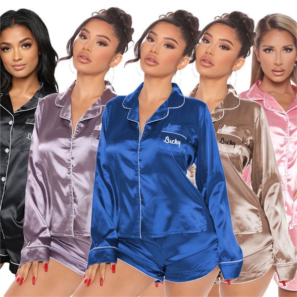 s3xl women pagamas solid color nightclothing letter 2 piece set long sleeve shirtsmini shorts casual babydolls fashion sleepwear 4257, White
s3xl women pagamas solid color nightclothing letter 2 piece set long sleeve shirtsmini shorts casual babydolls fashion sleepwear 4257, White