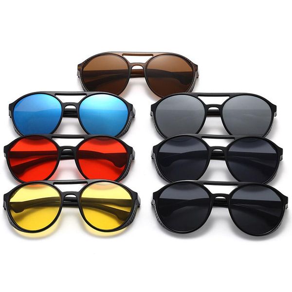 sunglasses retro steampunk round men women fashion style circular glasses steam punk shields hd lenses sun, White;black
sunglasses retro steampunk round men women fashion style circular glasses steam punk shields hd lenses sun, White;black