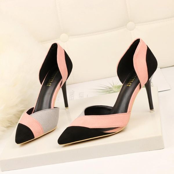dress shoes fashion 2021 sandals summer women high heels pointed pumps thin leather female elegant ladies size selling1, Black 
dress shoes fashion 2021 sandals summer women high heels pointed pumps thin leather female elegant ladies size selling1, Black