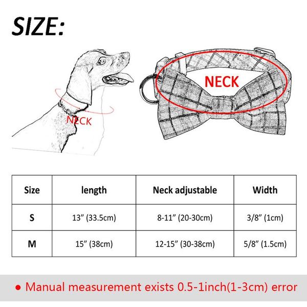 fashion bowtie puppy dog collar gentleman bowknot kitten cat collars adjustable for small medium cats dogs ch bbyrsr 
fashion bowtie puppy dog collar gentleman bowknot kitten cat collars adjustable for small medium cats dogs ch bbyrsr