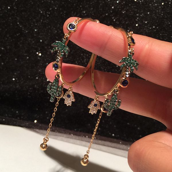 coconut cactus earrings long tassel super immortal ins internet celebrity hipster s925 silver needle holiday wind ring earrings
coconut cactus earrings long tassel super immortal ins internet celebrity hipster s925 silver needle holiday wind ring earrings
