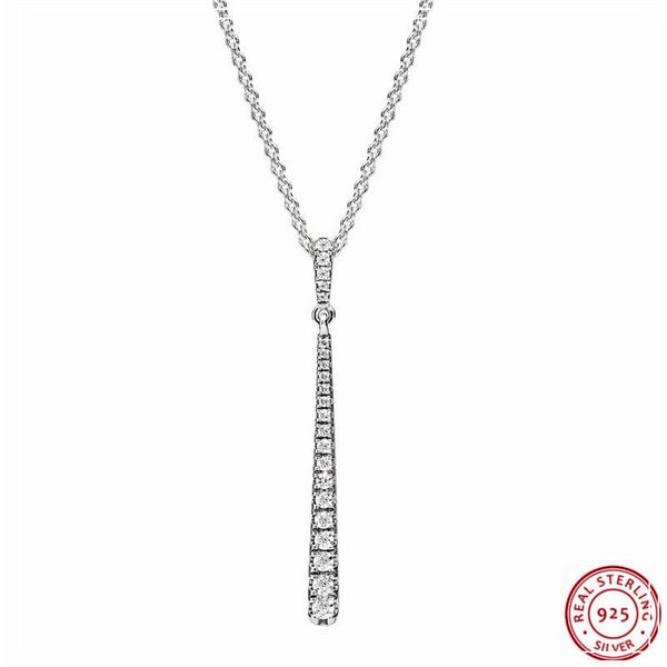 100% 925 sterling silver 60cm long necklaces for women fine jewelry with stone-embellished pendant shine like star trail fln045 q0531
100% 925 sterling silver 60cm long necklaces for women fine jewelry with stone-embellished pendant shine like star trail fln045 q0531