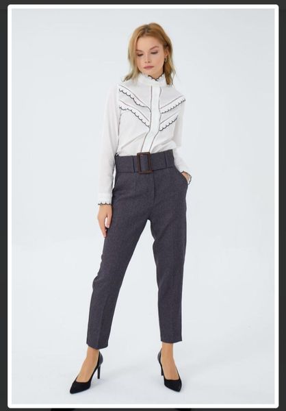 women, winter, autumn, spring, office,. gift, casual, thick belted high waist pants, stylish, frk ekn pn-202554, Black;white
women, winter, autumn, spring, office,. gift, casual, thick belted high waist pants, stylish, frk ekn pn-202554, Black;white