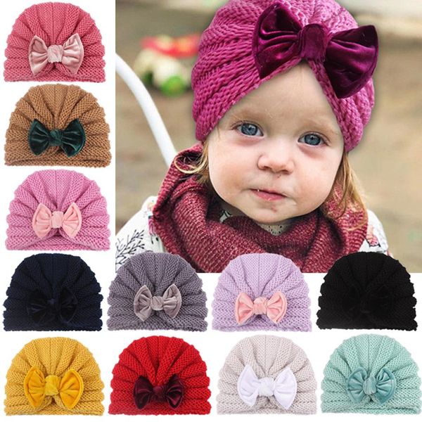 ins baby girls wool caps kids knitting crochet hat infant toddler boutique indian turban spring autumn 12 colors, Yellow
ins baby girls wool caps kids knitting crochet hat infant toddler boutique indian turban spring autumn 12 colors, Yellow