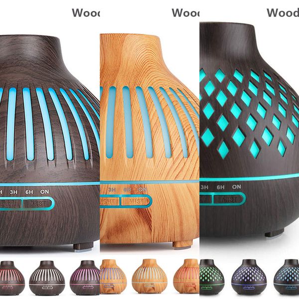 400ml electric essential aroma oil diffuser ultrasonic xiaomi wood grain air humidifier usb mist maker led light
400ml electric essential aroma oil diffuser ultrasonic xiaomi wood grain air humidifier usb mist maker led light