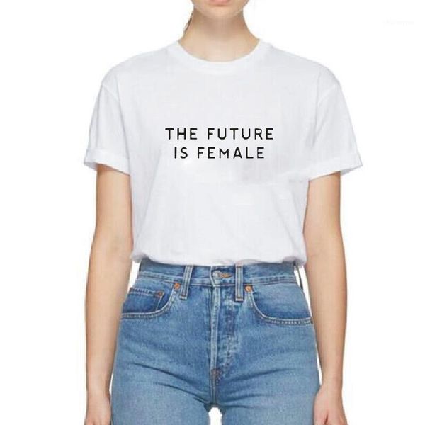 the future is female funny t-shirt summer o-neck short sleeve letter printed white black tshirt women hipster poleras mujer1
the future is female funny t-shirt summer o-neck short sleeve letter printed white black tshirt women hipster poleras mujer1