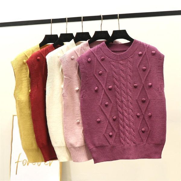 autumn winter solid casual sweater vest women sleeveless pullover waistcoat knitted sweater coat korean chalecos para mujer1, Black;white
autumn winter solid casual sweater vest women sleeveless pullover waistcoat knitted sweater coat korean chalecos para mujer1, Black;white