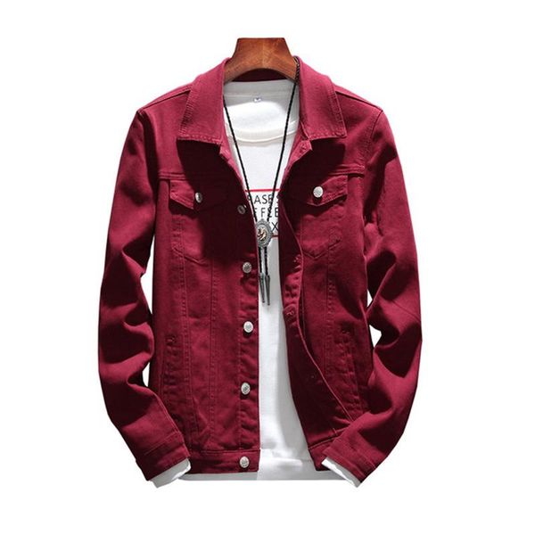 rlyaeiz 2021 spring fashion 6 colors denim jacket men casual bomber jackets men single breasted slim cowboy jacket, Black;brown
rlyaeiz 2021 spring fashion 6 colors denim jacket men casual bomber jackets men single breasted slim cowboy jacket, Black;brown