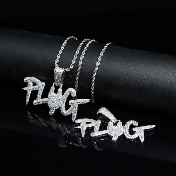 chokers wholesale iced out bling clear cubic zircon cz charm plug letters pendant necklace for hip hop men boy rope chain jewelry gift, Golden;silver
chokers wholesale iced out bling clear cubic zircon cz charm plug letters pendant necklace for hip hop men boy rope chain jewelry gift, Golden;silver