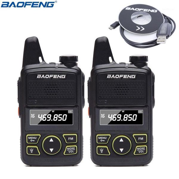 2 pcs baofeng bf-t1 mini kids bf t1 walkie talkie uhf 400-470mhz 20ch portable cb radio handheld transceiver+programming cable1
2 pcs baofeng bf-t1 mini kids bf t1 walkie talkie uhf 400-470mhz 20ch portable cb radio handheld transceiver+programming cable1