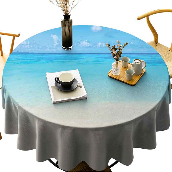 waterproof/oil proof /stain resistant round table cover paradise beach in tropical caribbean sea with fantastic sky view calm beach house th
waterproof/oil proof /stain resistant round table cover paradise beach in tropical caribbean sea with fantastic sky view calm beach house th