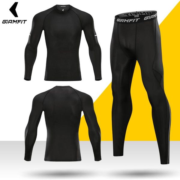 running sets men's compression tights gym fitness sports suit clothes jogging sportswear exercise workout sport training pants, Black;blue
running sets men's compression tights gym fitness sports suit clothes jogging sportswear exercise workout sport training pants, Black;blue