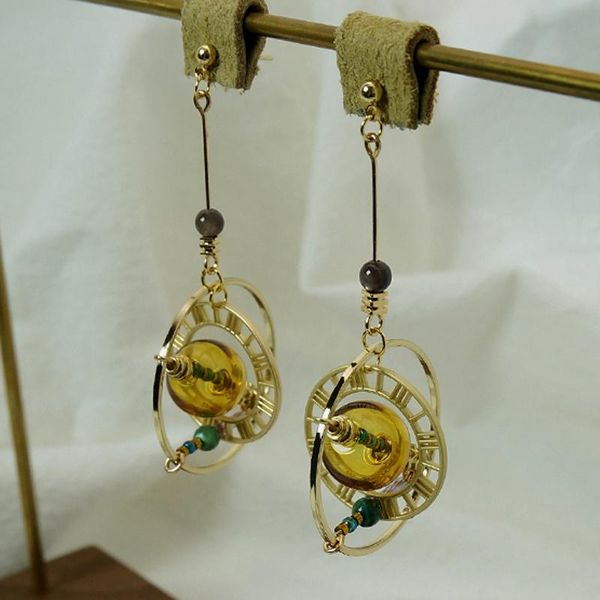 dangle & chandelier original stunning planet earrings for women complicated handmade glass ball dop jewelry, Silver
dangle & chandelier original stunning planet earrings for women complicated handmade glass ball dop jewelry, Silver