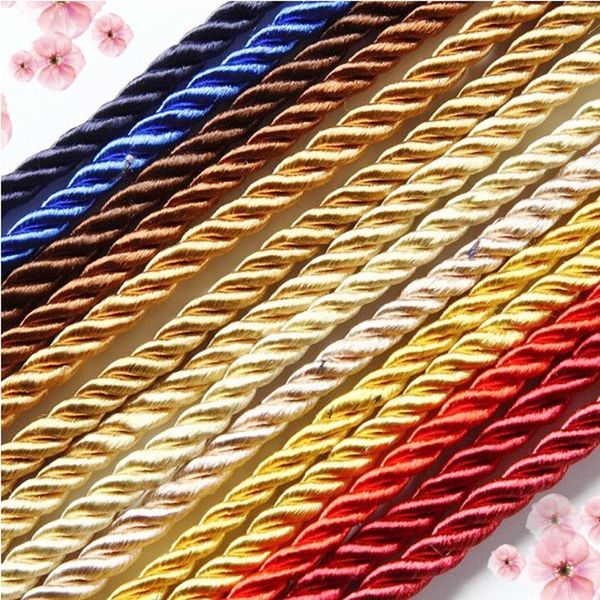 5 meters 8mm 3 shares twisted cotton nylon cords colorful diy craft braided decoration rope drawstring belt accessories jk2021, Black;white
5 meters 8mm 3 shares twisted cotton nylon cords colorful diy craft braided decoration rope drawstring belt accessories jk2021, Black;white
