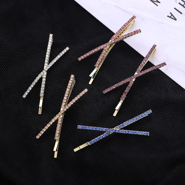 fashion make up hair pins for women girls colorful shining crystal hair clips x cross shaped hair accessories, Black;brown
fashion make up hair pins for women girls colorful shining crystal hair clips x cross shaped hair accessories, Black;brown