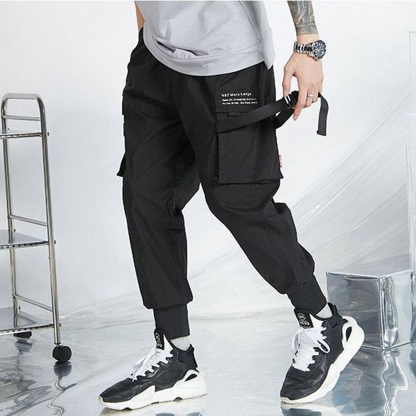nice new fashion harajuku cotton men high street fashion ribbons side pocket casual cargo pant male hip hop harem pants trousers1, Black
nice new fashion harajuku cotton men high street fashion ribbons side pocket casual cargo pant male hip hop harem pants trousers1, Black