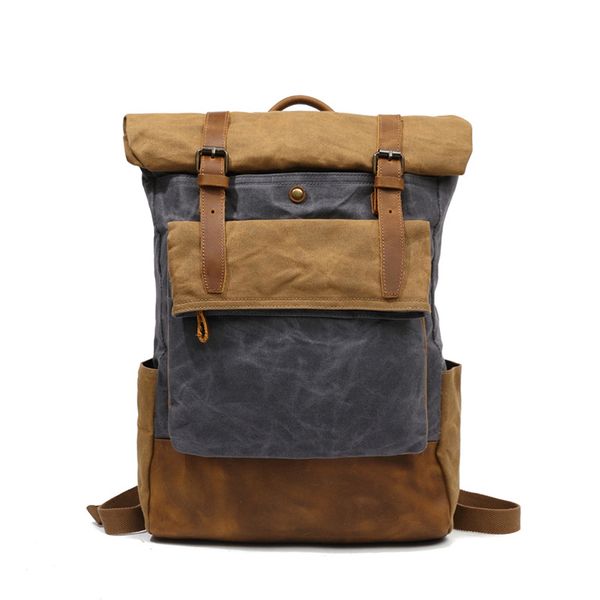 closed portable canvas backpack men vintage college bagpack big travel bag proof dwaterproof water 77y8
closed portable canvas backpack men vintage college bagpack big travel bag proof dwaterproof water 77y8