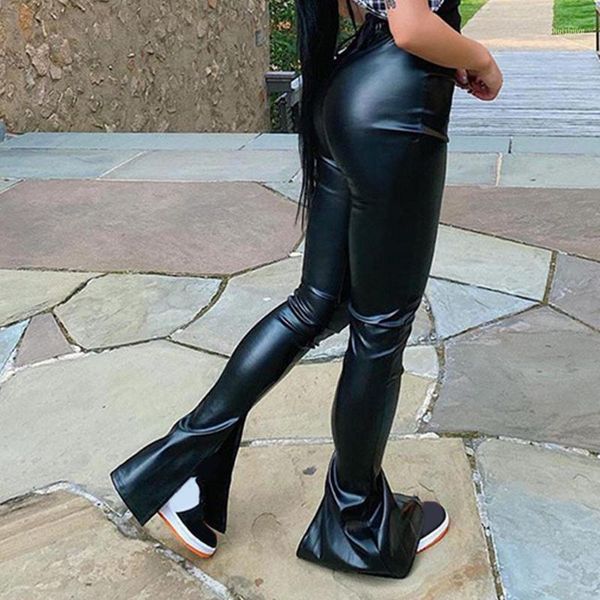 high waist skinny leather pants women autumn winter warm pu leather leggings women elastic pencil trousers female1, Black;white
high waist skinny leather pants women autumn winter warm pu leather leggings women elastic pencil trousers female1, Black;white