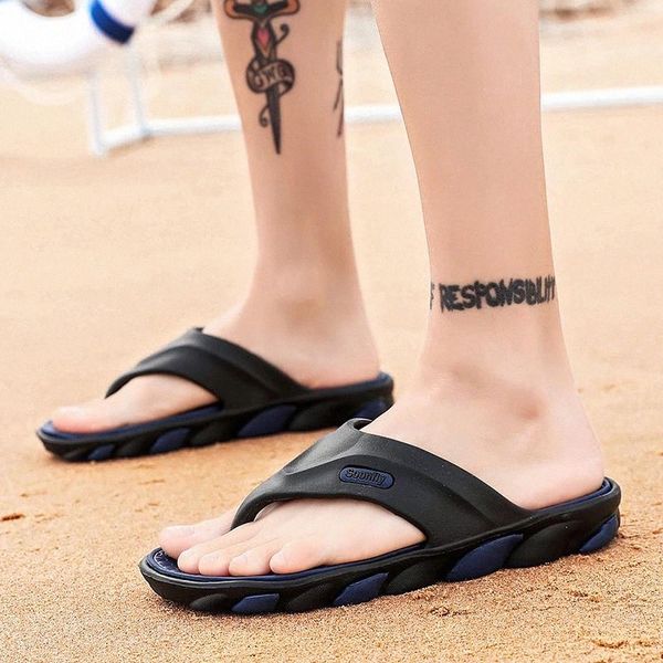 2020 man's new summer trend slippers outdoor non-slip flip-flops men's casual clip drag english beach sandals #8h0y, Black
2020 man's new summer trend slippers outdoor non-slip flip-flops men's casual clip drag english beach sandals #8h0y, Black