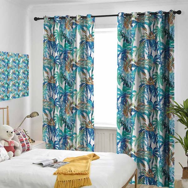 thermal insulated room darkening window shade tropical summer print with palm abstract nature pattern fantasy dream curtain
thermal insulated room darkening window shade tropical summer print with palm abstract nature pattern fantasy dream curtain