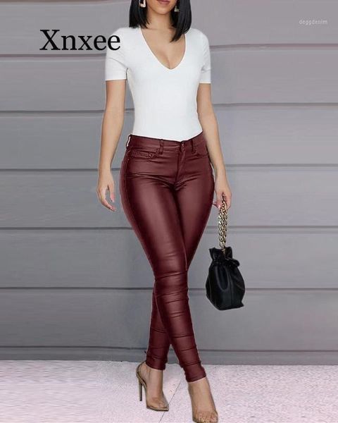 women's pants & capris zipper elegant slim long women faux leather female elastic stretch skinny pencil pant tight trouser1, Black;white
women's pants & capris zipper elegant slim long women faux leather female elastic stretch skinny pencil pant tight trouser1, Black;white