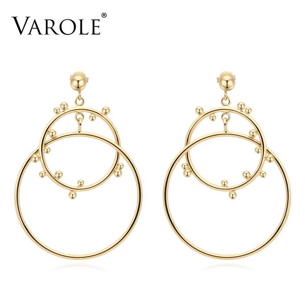 varole double ring style large drop earrings for women 100% copper gold color long earring fashion jewelry
varole double ring style large drop earrings for women 100% copper gold color long earring fashion jewelry