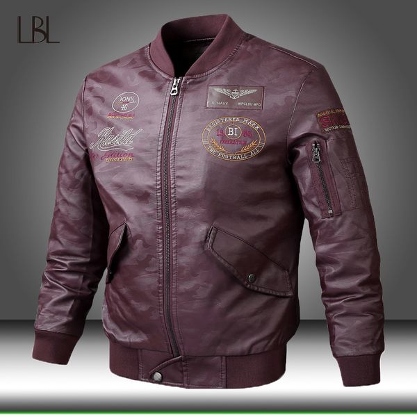 zipper pu leather jacket mens new motorcycle pu jackets casual windbreaker mens v-neck slim bomber coat male retro clothing 201026, Black
zipper pu leather jacket mens new motorcycle pu jackets casual windbreaker mens v-neck slim bomber coat male retro clothing 201026, Black