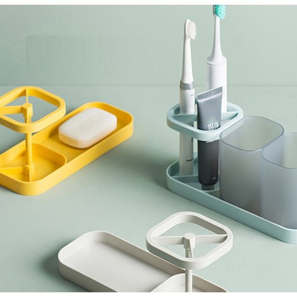 держатель зубной щетки стенд пластиковая чашка набор полку ванная комната зубчатая паста стойки для хранения ванной аксессуары ванная комнат
держатель зубной щетки стенд пластиковая чашка набор полку ванная комната зубчатая паста стойки для хранения ванной аксессуары ванная комнат