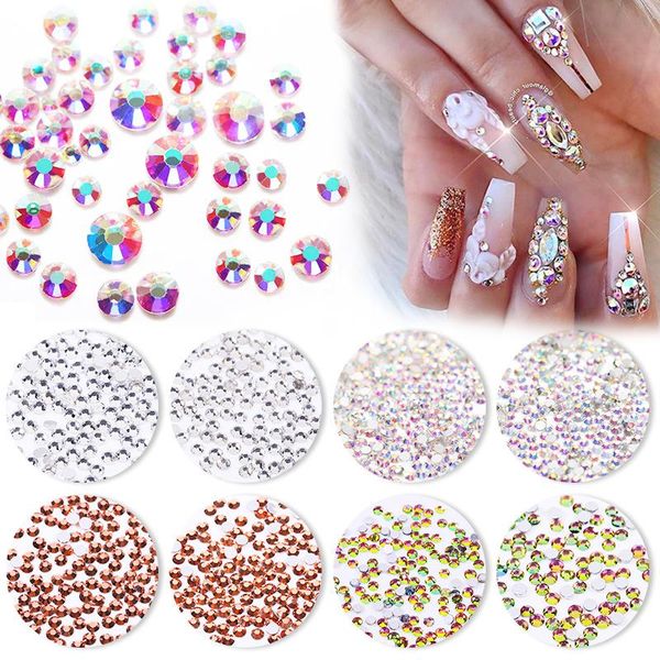 nail art decorations 1440 pcs glass rhinestones for nails flat back mixed sizes colorful accessories, Silver;gold
nail art decorations 1440 pcs glass rhinestones for nails flat back mixed sizes colorful accessories, Silver;gold