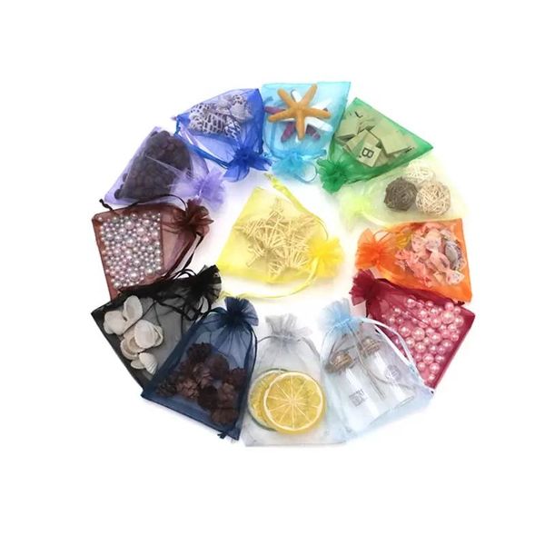2022 new 200pcs/lot 9x12cm drawstring organza bags bead storage bracelet display jewelry packaging wholesale jewelry lots bag, Pink;blue
2022 new 200pcs/lot 9x12cm drawstring organza bags bead storage bracelet display jewelry packaging wholesale jewelry lots bag, Pink;blue