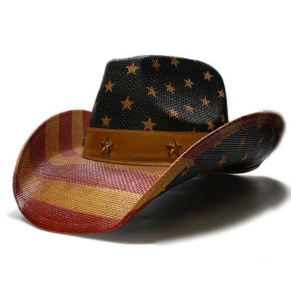 wide brim hats a181 sun america national flag independence day caps stripes west cowboy paint spraying hard straw adjust, Blue;gray
wide brim hats a181 sun america national flag independence day caps stripes west cowboy paint spraying hard straw adjust, Blue;gray