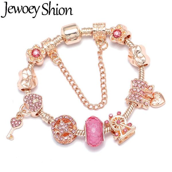 rose gold pink crystal key& bowknot beads bracelets fits fashion brand bracelet diy handmade jewelry gift for women, Golden;silver
rose gold pink crystal key& bowknot beads bracelets fits fashion brand bracelet diy handmade jewelry gift for women, Golden;silver