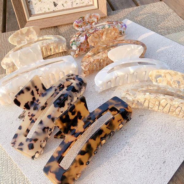 hair clips & barrettes 2021 colorful acrylic marble textured claw makeup styling hairpins for women accessories, Golden;silver
hair clips & barrettes 2021 colorful acrylic marble textured claw makeup styling hairpins for women accessories, Golden;silver