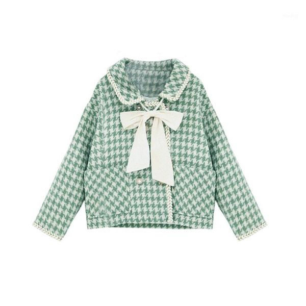 japanese small fresh plaid jacket short retro korean loose loose fragrance coat female spring autumn ladies wild jacket women1, Black;brown
japanese small fresh plaid jacket short retro korean loose loose fragrance coat female spring autumn ladies wild jacket women1, Black;brown