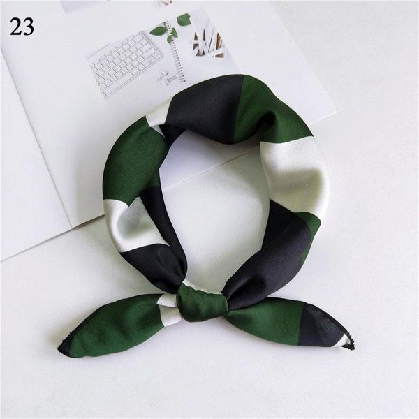 women square silk scarf fashion geometric dot print neckerchife bandana headscarf korean style head neck wrap diy hair tie band wmtaxf, Black
women square silk scarf fashion geometric dot print neckerchife bandana headscarf korean style head neck wrap diy hair tie band wmtaxf, Black