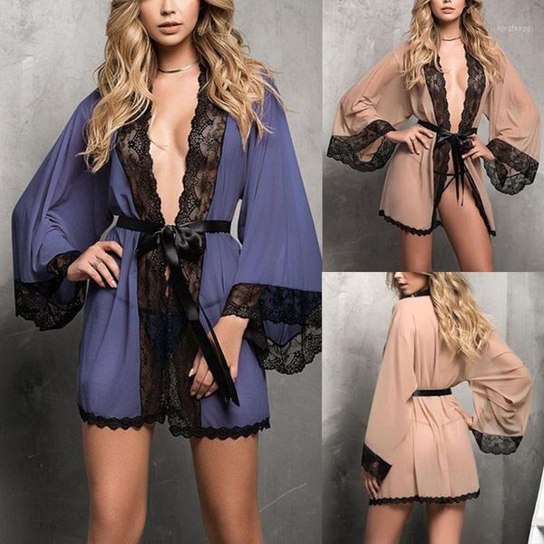 plus size underwear pajamas for women lace robe with belt sleepwear bielizna nocna bathrobe satin lingerie+g-strings s-3xl1, Black;red
plus size underwear pajamas for women lace robe with belt sleepwear bielizna nocna bathrobe satin lingerie+g-strings s-3xl1, Black;red