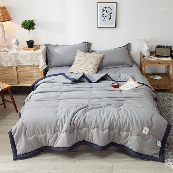 1pc grey summer quilt comforter air condition patchwork solid japanese style soft washed cotton blanket 150*200cm home textile1
1pc grey summer quilt comforter air condition patchwork solid japanese style soft washed cotton blanket 150*200cm home textile1