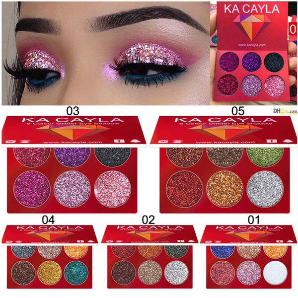 ka cayla professional 6 colors glitter eye shadow diamond sequined eyeshadow palette matt waterproof makeup cosmetic set tslm2
ka cayla professional 6 colors glitter eye shadow diamond sequined eyeshadow palette matt waterproof makeup cosmetic set tslm2