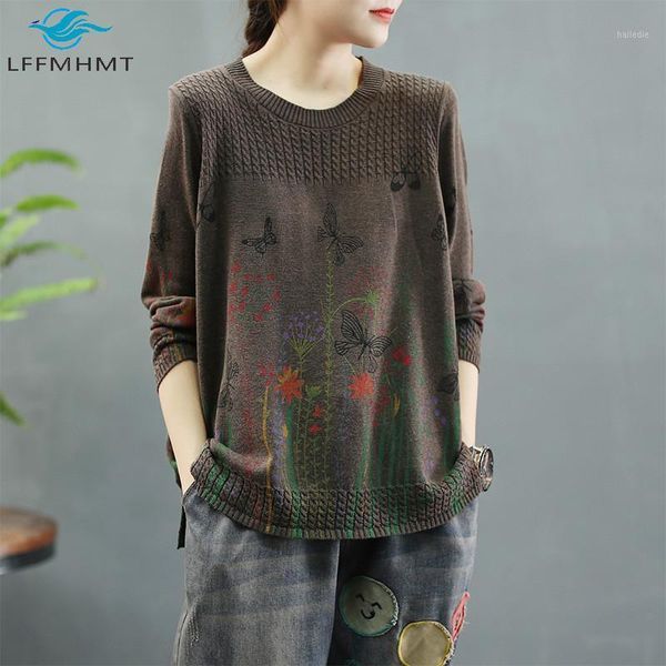 winter fall fashion grass butterfly vintage knitting sweater women korean style round neck casual loose long sleeve pullover, White;black
winter fall fashion grass butterfly vintage knitting sweater women korean style round neck casual loose long sleeve pullover, White;black