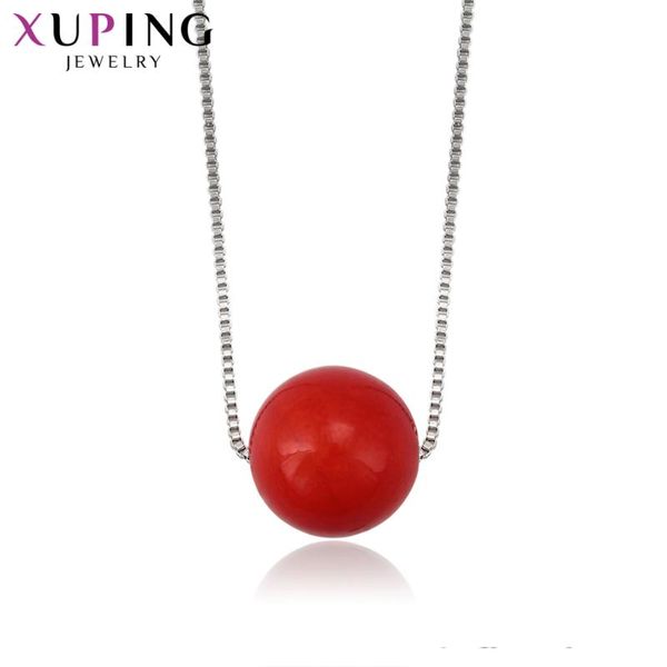 pendant necklaces 11.11 xuping elegant necklace temperament women imitation pearl jewelry fashion simplicity family party gift 45420, Silver
pendant necklaces 11.11 xuping elegant necklace temperament women imitation pearl jewelry fashion simplicity family party gift 45420, Silver