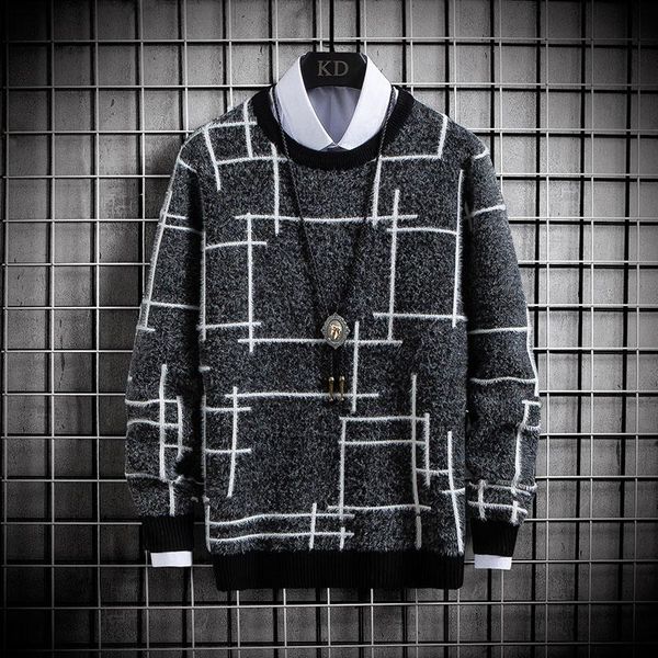 men's sweaters 2021 winter round coll black brand knitted pullovers men solid color casual male sweater autumn knitwear, White;black
men's sweaters 2021 winter round coll black brand knitted pullovers men solid color casual male sweater autumn knitwear, White;black