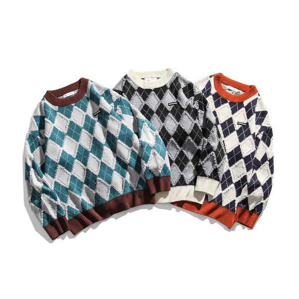 2021 Check Everything-in-a Foreign Autumn-style Sweater New British Trend Men's Blouses Wear Out Women 163n, White;black
2021 Check Everything-in-a Foreign Autumn-style Sweater New British Trend Men's Blouses Wear Out Women 163n, White;black