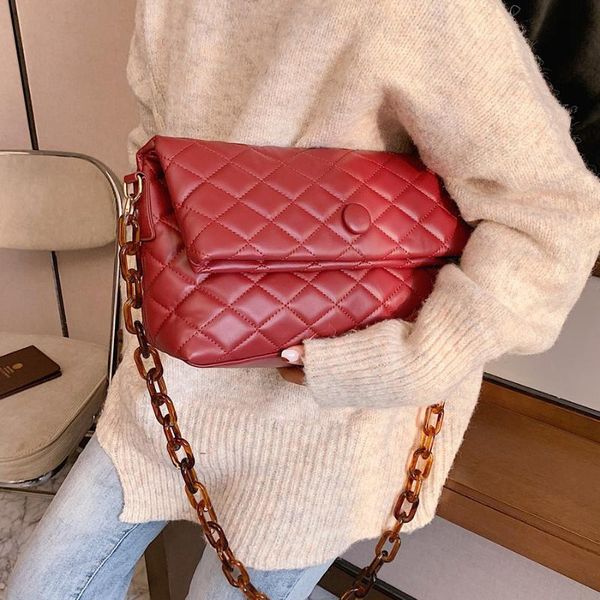 shoulder bags luxury crossbody for women fashion designer thick chain bag winter pu leather handbags travel hand 2021
shoulder bags luxury crossbody for women fashion designer thick chain bag winter pu leather handbags travel hand 2021