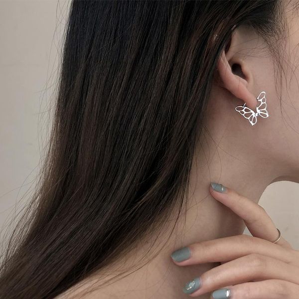 stud lism 925 sterling silver cute elf earrings for women girl korean fashion design hollow butterfly ear buckle 2021, Golden;silver
stud lism 925 sterling silver cute elf earrings for women girl korean fashion design hollow butterfly ear buckle 2021, Golden;silver