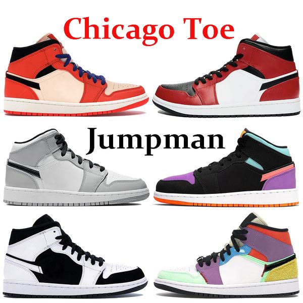 2021 new jumpman 1s 1 basketball shoes mid se multi-color chicago toe light smoke grey white gym red team orange black sneakers trainers
2021 new jumpman 1s 1 basketball shoes mid se multi-color chicago toe light smoke grey white gym red team orange black sneakers trainers